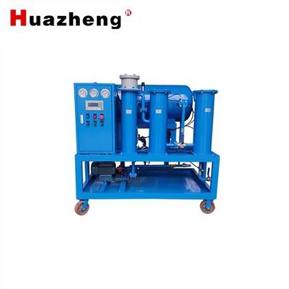 HZCP-100A purificatore dell'olio di separazione della coalescenza del separatore della centrifuga dell'acqua dell'olio